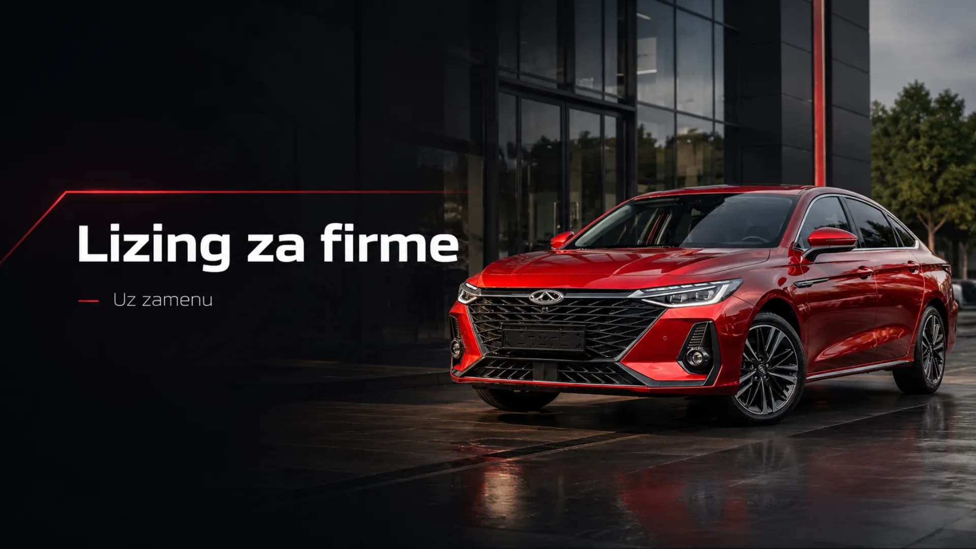 Chery SUV modeli ispred salona